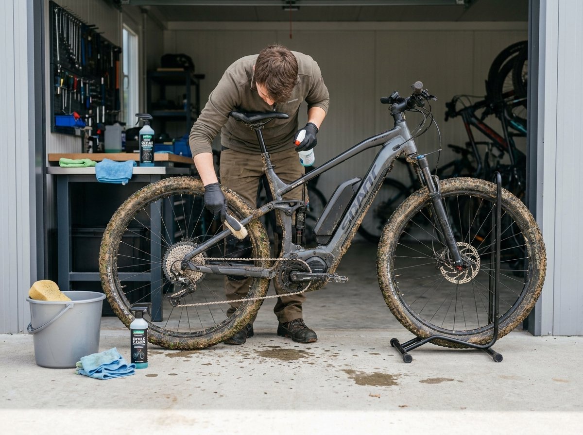 วิธีทำความสะอาด e-Bike ป้องกันน้ำเข้ามอเตอร์และระบบไฟฟ้า