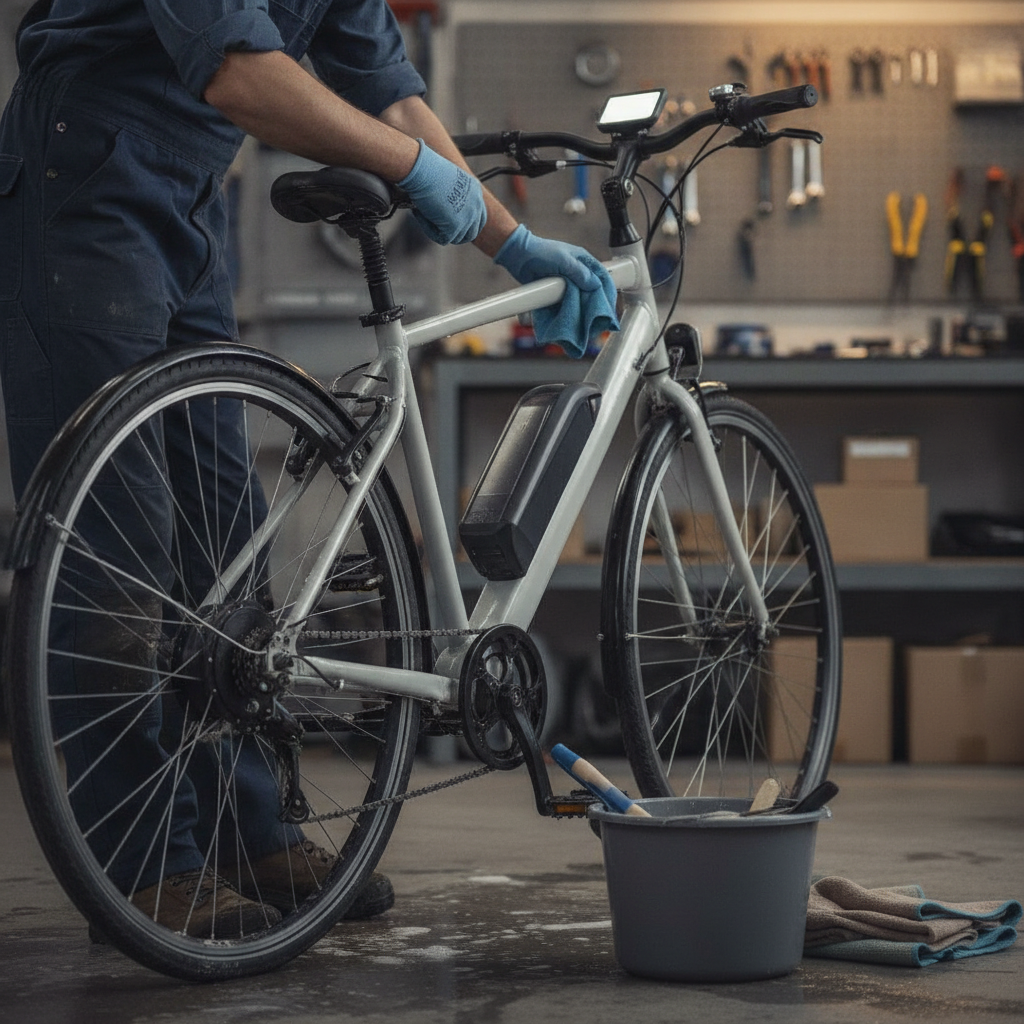 วิธีล้างจักรยานไฟฟ้าอย่างถูกวิธี น้ำไม่เข้ามอเตอร์ ไม่พัง - how-to-clean-ebike-safely
