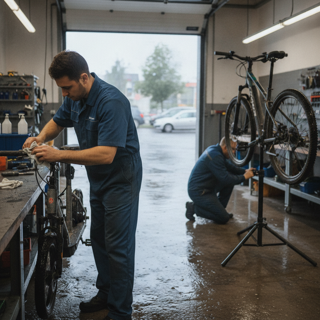 5 จุดต้องเช็ก e-Bike หลังลุยฝน ป้องกันไฟช็อต มอเตอร์พัง - how-to-inspect-ebike-after-rain