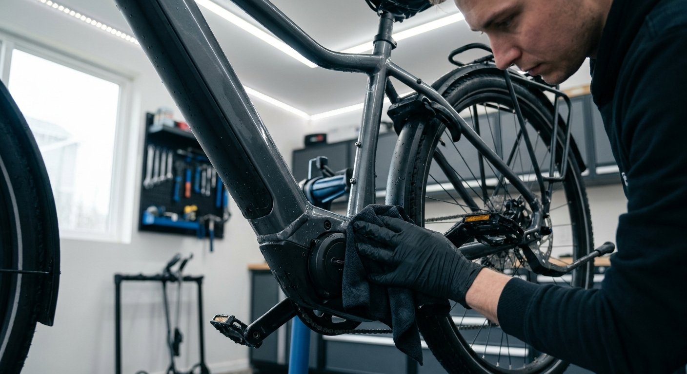 วิธีดูแล e-Bike หลังลุยฝน ป้องกันมอเตอร์พัง ระบบไฟไม่ช็อต