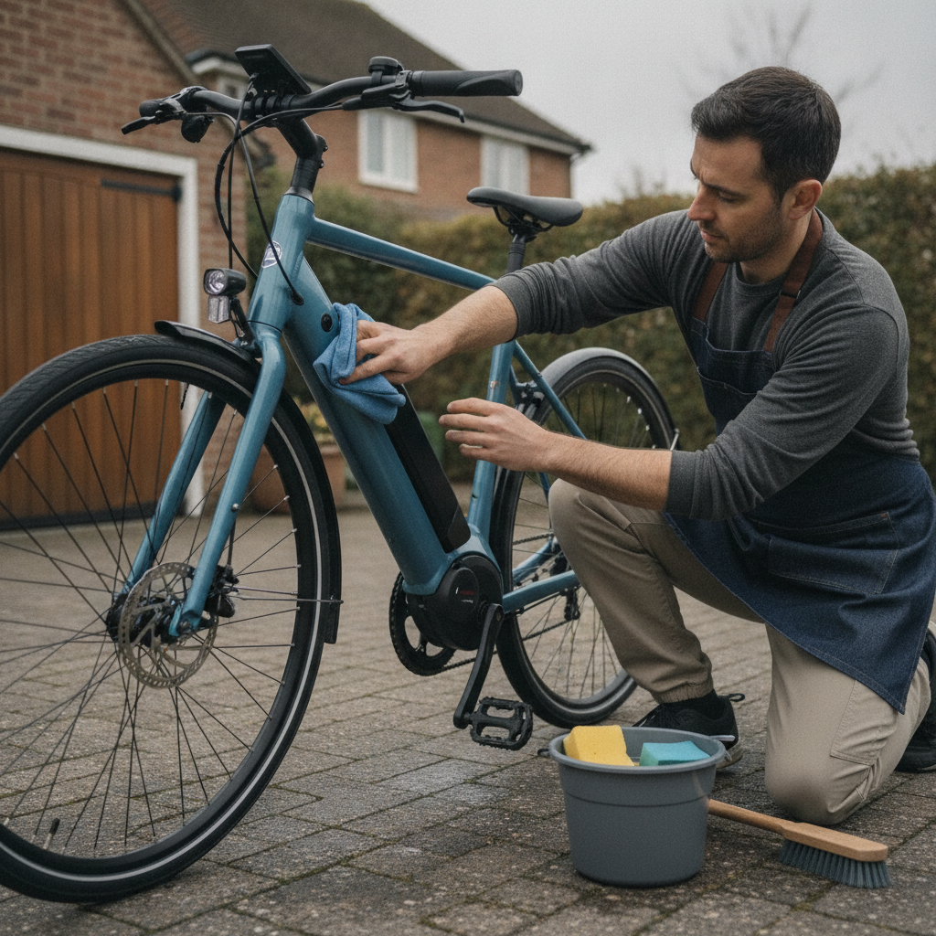 วิธีล้างจักรยานไฟฟ้าให้ถูกวิธี น้ำไม่เข้ากล่องควบคุม - how-to-wash-ebike-safely