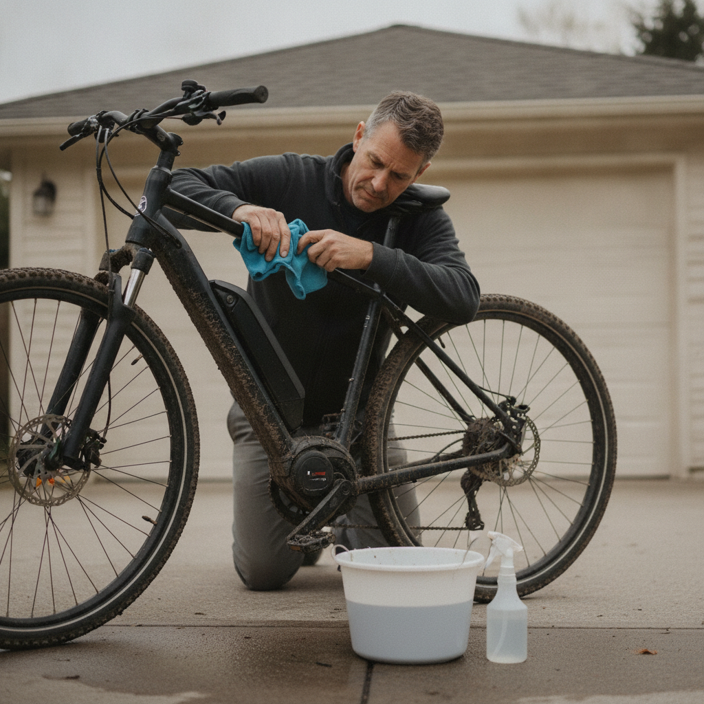 วิธีล้างจักรยานไฟฟ้าให้ปลอดภัย น้ำไม่เข้ามอเตอร์และระบบไฟ - how-to-wash-ebike-safely