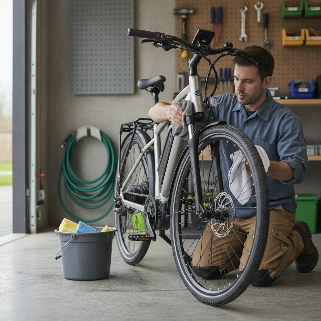 วิธีล้าง e-Bike อย่างถูกวิธี มอเตอร์ไม่พัง ระบบไฟไม่ช็อต - how-to-wash-ebike-safely