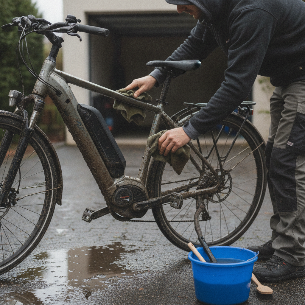 วิธีล้าง e-Bike หลังลุยน้ำ มอเตอร์ไม่พัง แบตไม่ช็อต - how-to-wash-ebike-safely