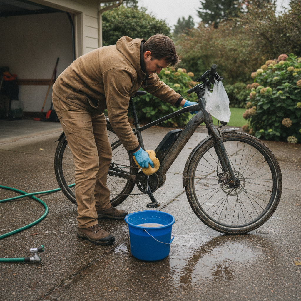 วิธีล้างจักรยานไฟฟ้าให้ปลอดภัย มอเตอร์ไม่พัง ไม่ลัดวงจร - how-to-wash-ebike-safely