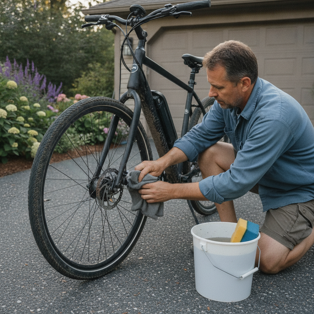วิธีล้างจักรยานไฟฟ้าอย่างถูกวิธี ไม่ให้น้ำเข้ามอเตอร์ - how-to-wash-ebike-safely