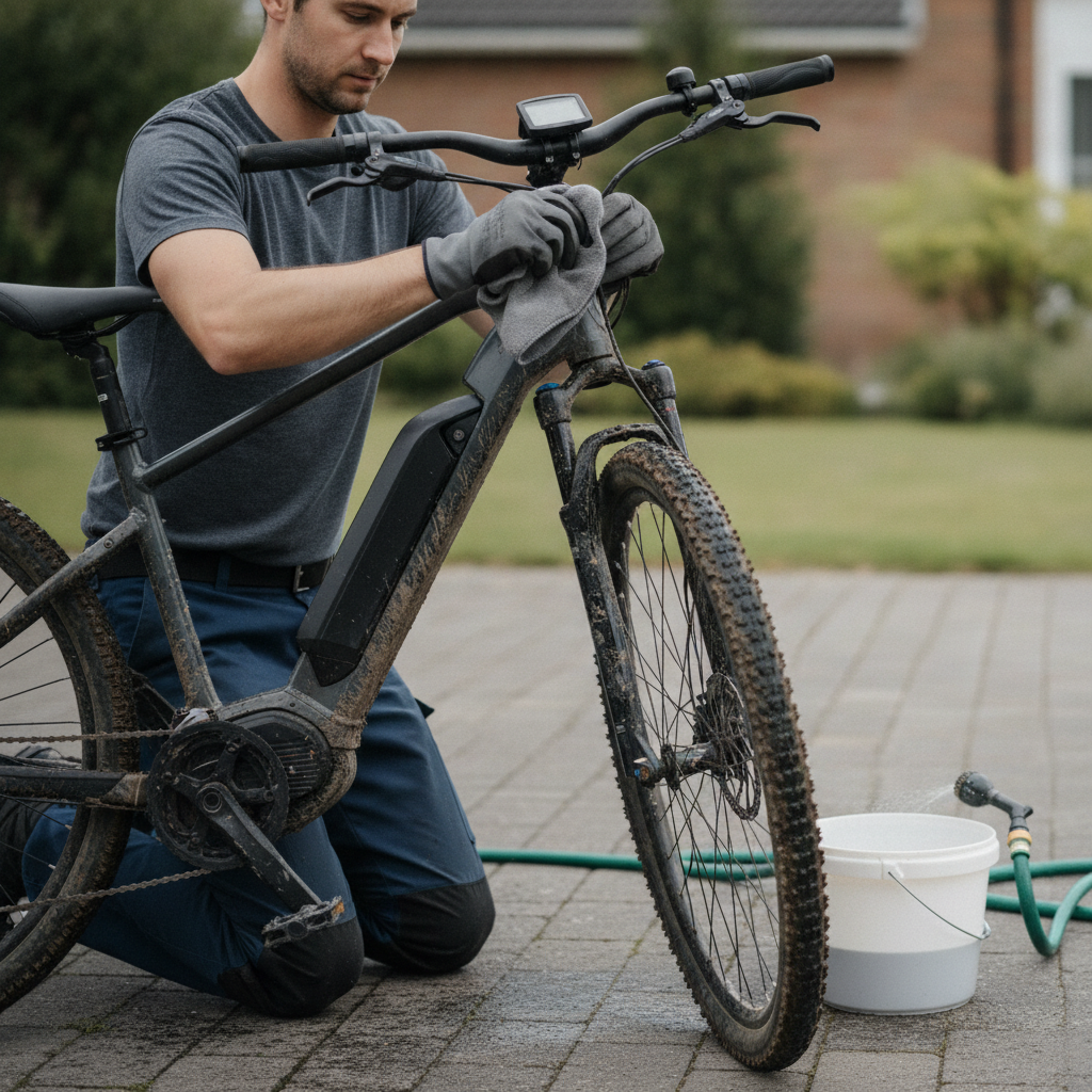 วิธีล้างจักรยานไฟฟ้าให้ปลอดภัย มอเตอร์ไม่ช็อต แบตไม่พัง - how-to-wash-ebike-safely