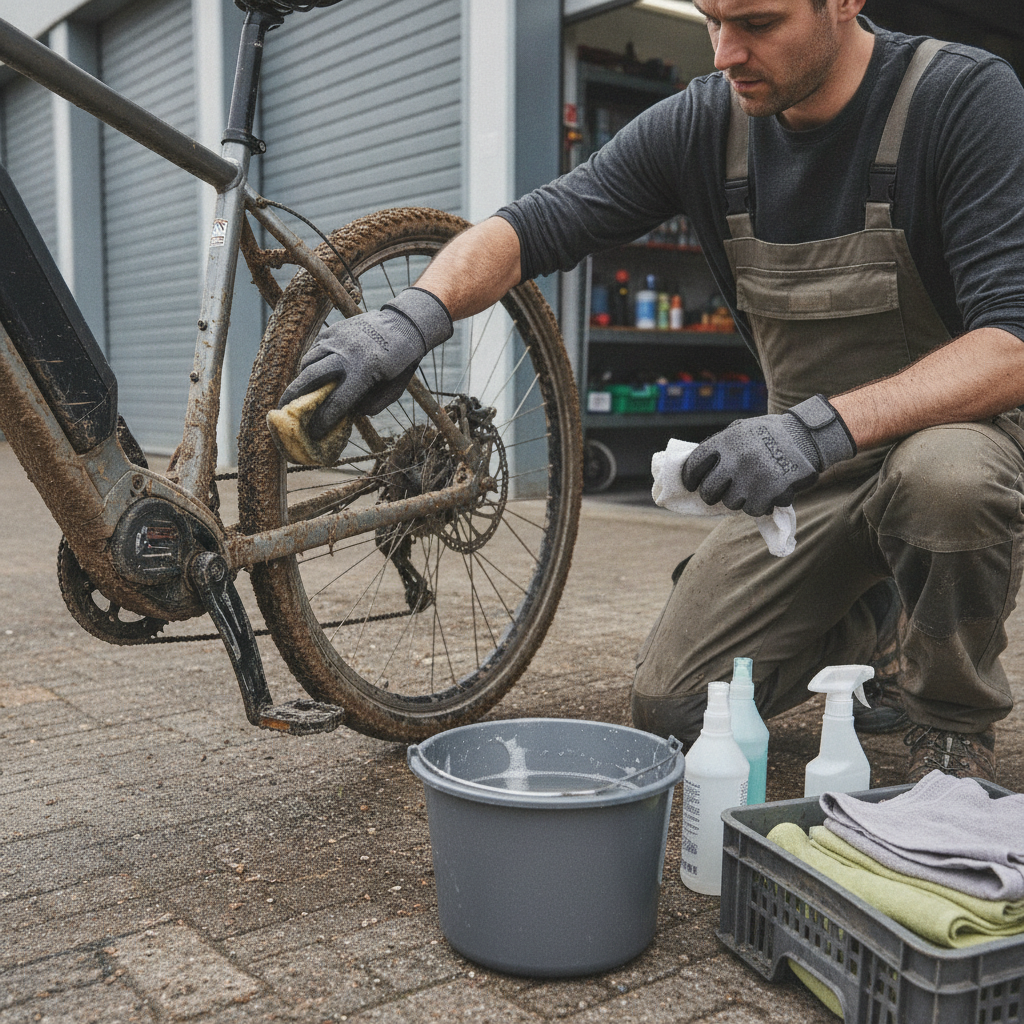 วิธีล้างจักรยานไฟฟ้าให้สะอาด ปลอดภัย น้ำไม่เข้ามอเตอร์ - how-to-wash-ebike-safely