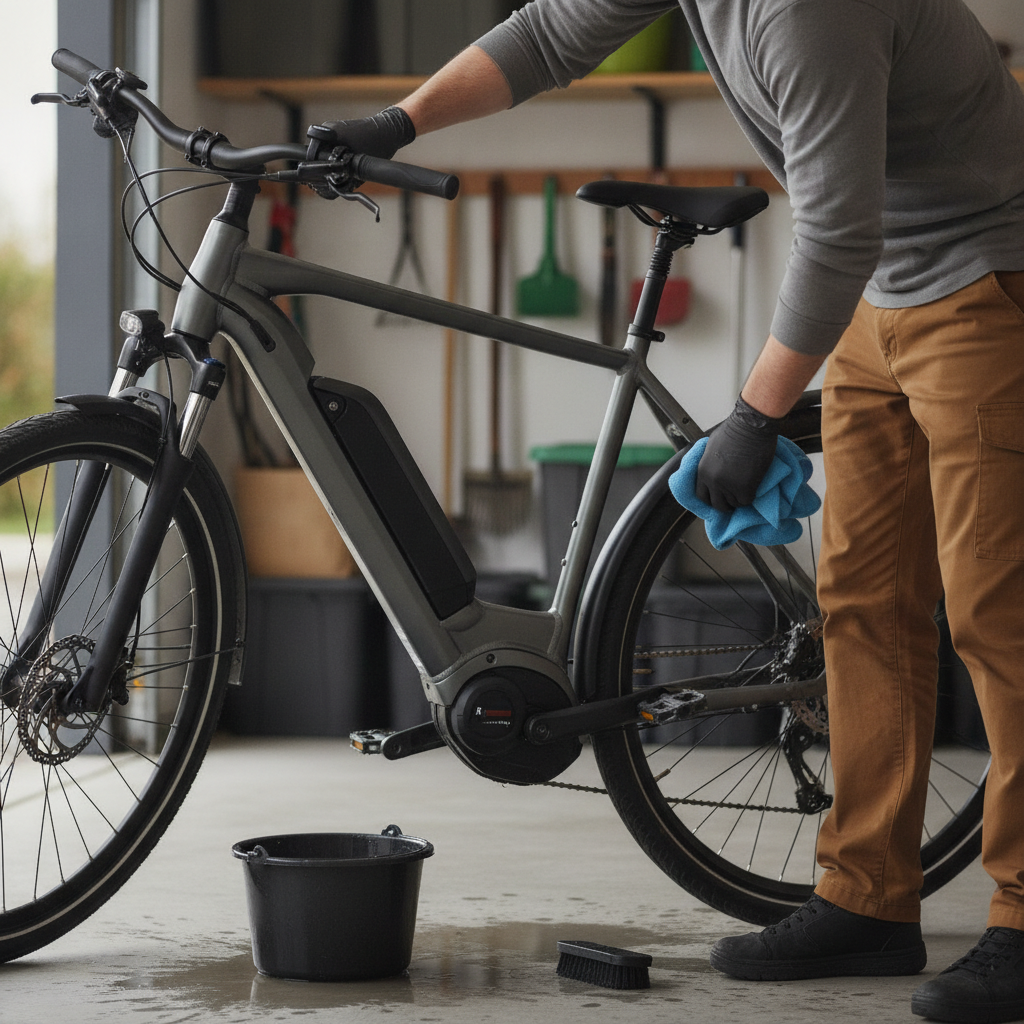 วิธีล้างจักรยานไฟฟ้าอย่างปลอดภัย น้ำไม่เข้า มอเตอร์ไม่พัง - how-to-wash-ebike-safely