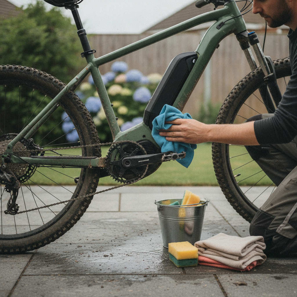 วิธีล้างจักรยานไฟฟ้าอย่างปลอดภัย ป้องกันน้ำเข้ากล่องไฟ - how-to-wash-ebike-safely