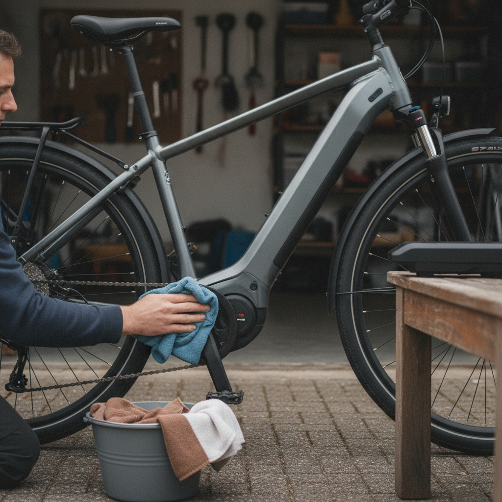 วิธีล้างจักรยานไฟฟ้า น้ำไม่เข้ามอเตอร์ ไฟไม่ช็อต - how-to-wash-ebike-safely