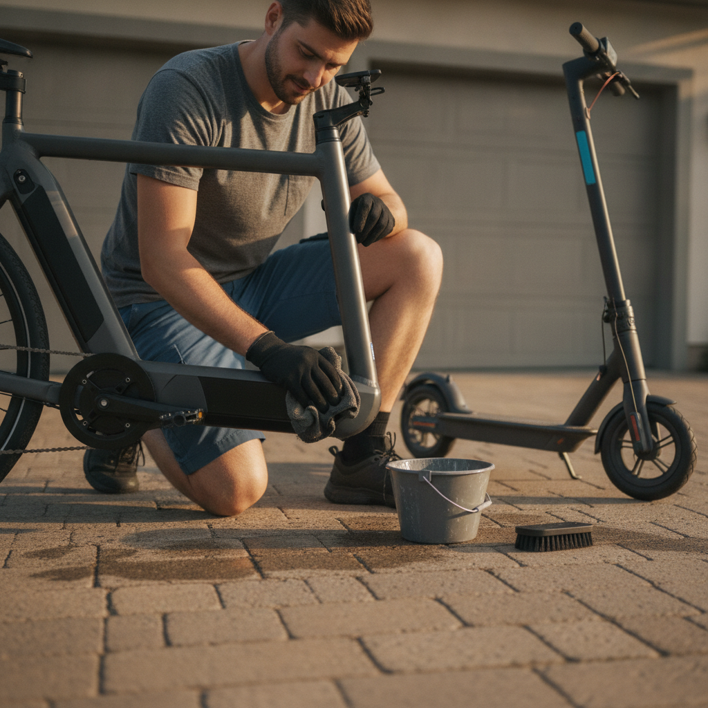 วิธีล้าง e-Bike และสกู๊ตเตอร์ไฟฟ้าให้ปลอดภัย มอเตอร์ไม่พัง - how-to-wash-ebike-safely