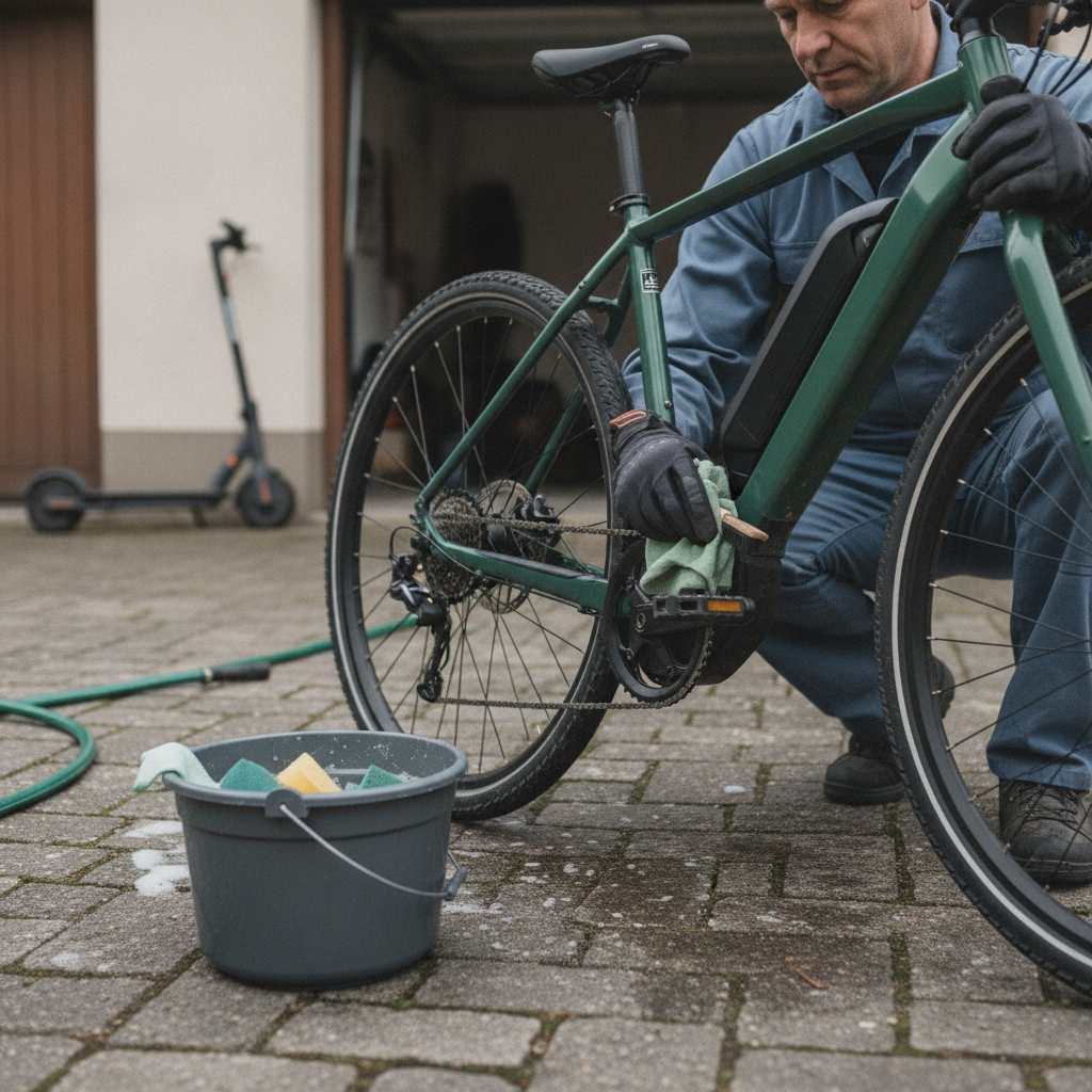 วิธีล้างจักรยานไฟฟ้าให้ปลอดภัย น้ำไม่เข้ามอเตอร์ ยืดอายุรถ - how-to-wash-ebike-safely