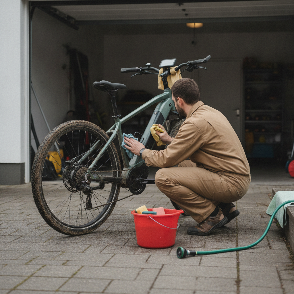 วิธีล้าง e-bike ให้สะอาดปลอดภัย จุดไหนห้ามโดนน้ำเด็ดขาด - how-to-wash-ebike-safely
