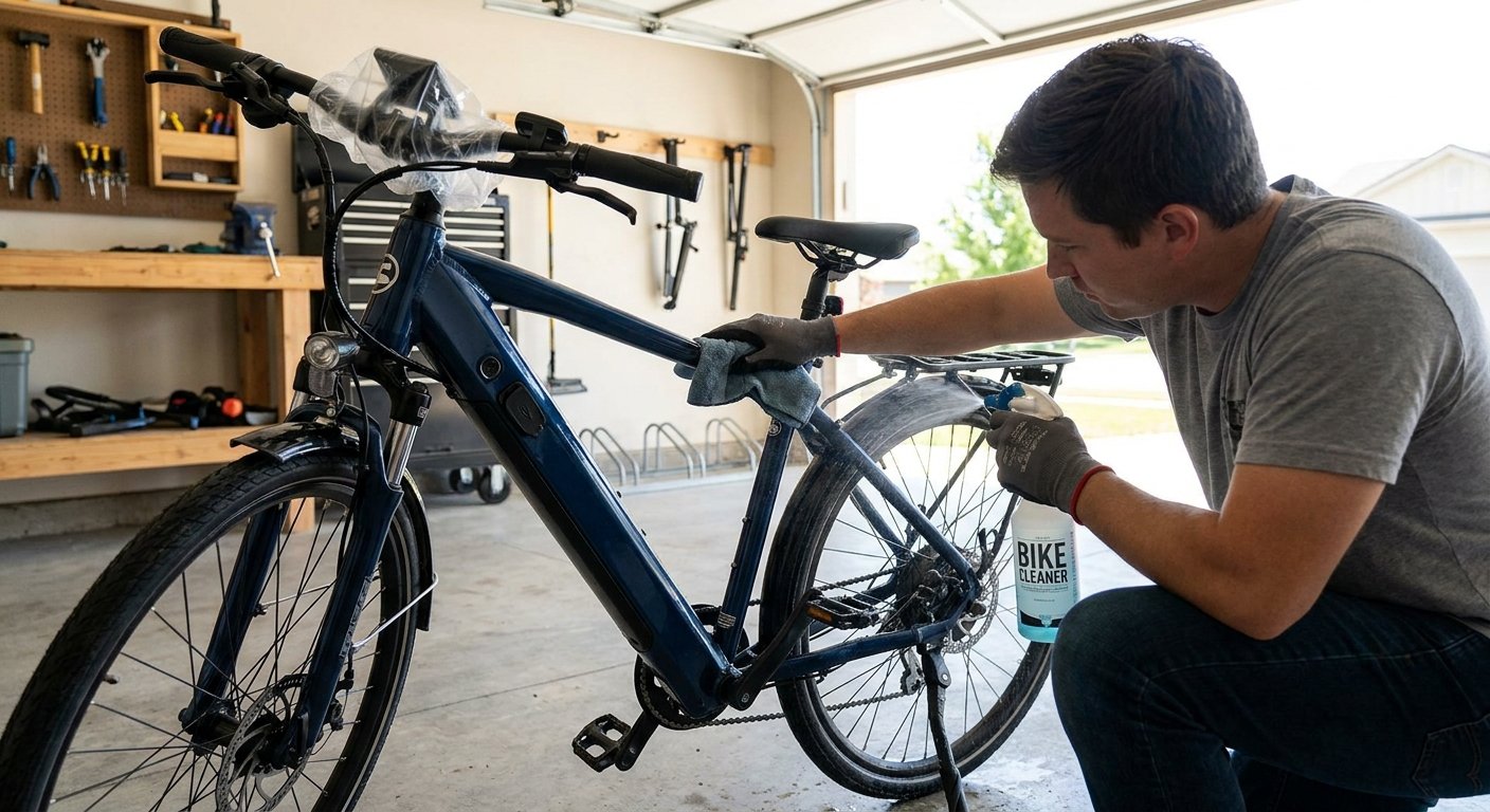 วิธีล้าง e-Bike อย่างถูกต้อง จุดไหนห้ามฉีดน้ำ มอเตอร์ไม่พัง