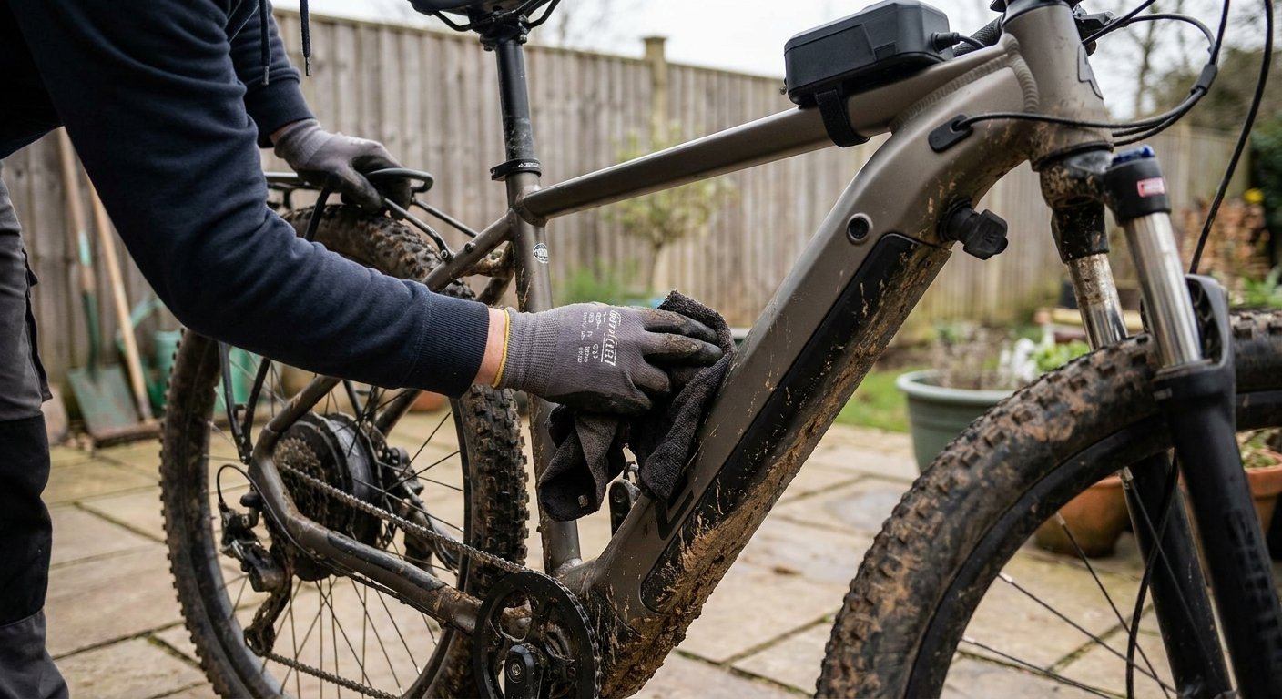 วิธีล้าง e-Bike หลังลุยน้ำ มอเตอร์ไม่พัง แบตไม่ช็อต