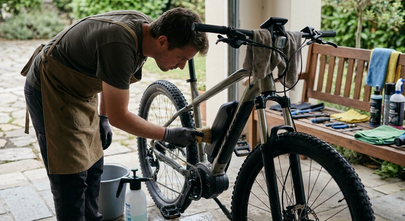 วิธีล้าง e-Bike อย่างถูกวิธี น้ำไม่เข้ามอเตอร์และระบบไฟ