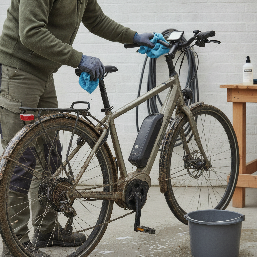วิธีล้างจักรยานไฟฟ้าให้ถูกต้อง สะอาดปลอดภัย น้ำไม่ช็อต - how-to-wash-electric-bike-safely