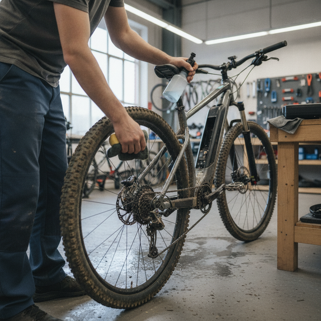 วิธีล้างจักรยานไฟฟ้าให้ปลอดภัย จุดไหนห้ามฉีดน้ำ แบตไม่พัง - how-to-wash-electric-bike-safely
