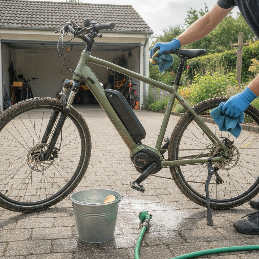 วิธีล้างจักรยานไฟฟ้าอย่างถูกวิธี ปลอดภัย มอเตอร์ไม่พัง - how-to-wash-electric-bike-safely