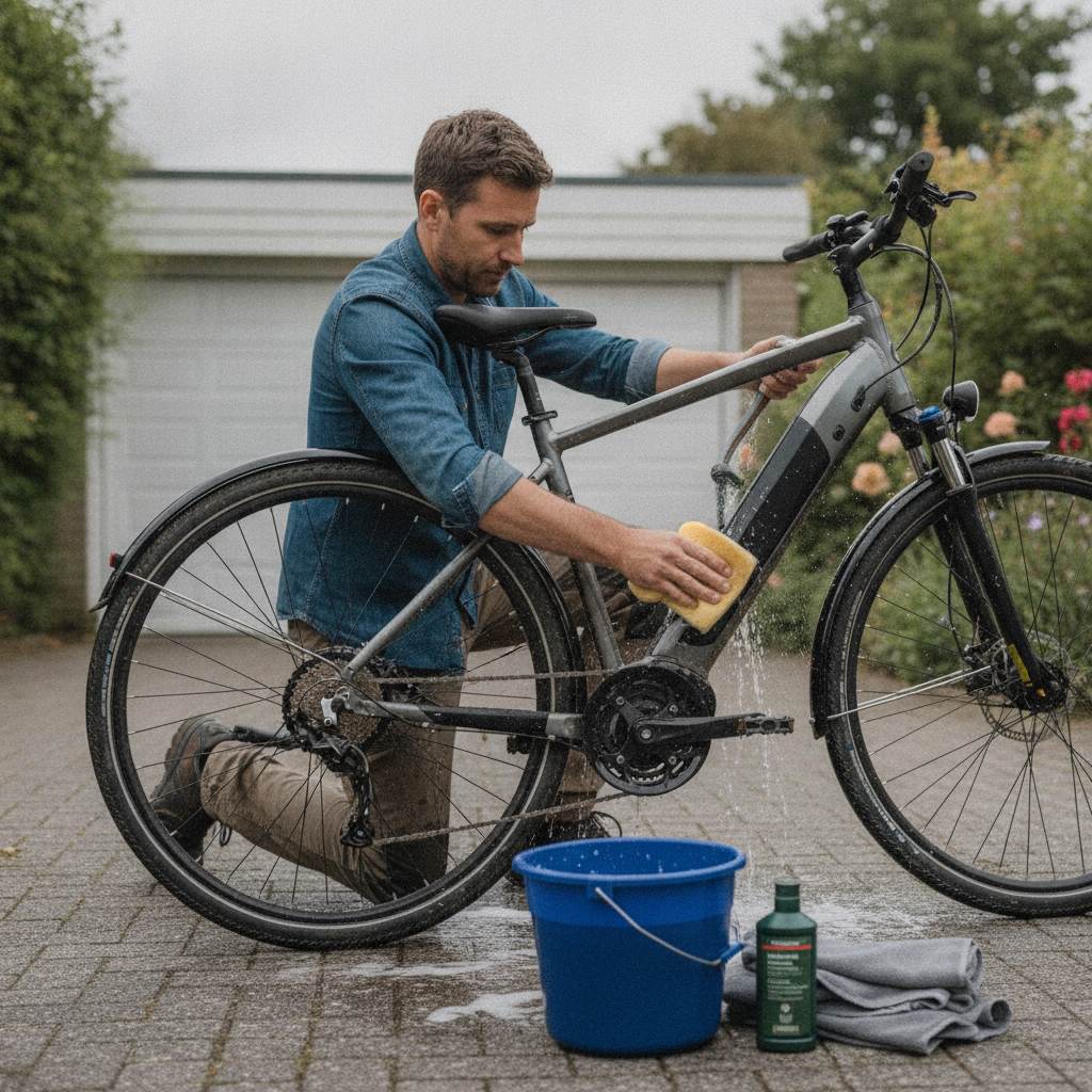 วิธีล้างจักรยานไฟฟ้าอย่างถูกวิธี มอเตอร์ไม่พัง แบตไม่ช็อต - how-to-wash-electric-bike