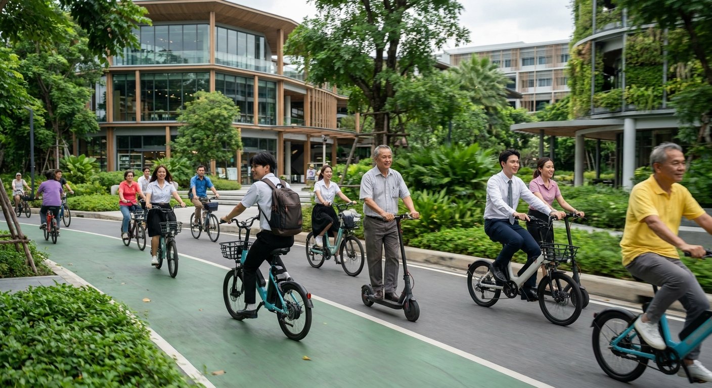 อนาคต Micro-EV ไทย จักรยานไฟฟ้าทางเลือกรอด ยุคน้ำมันแพง