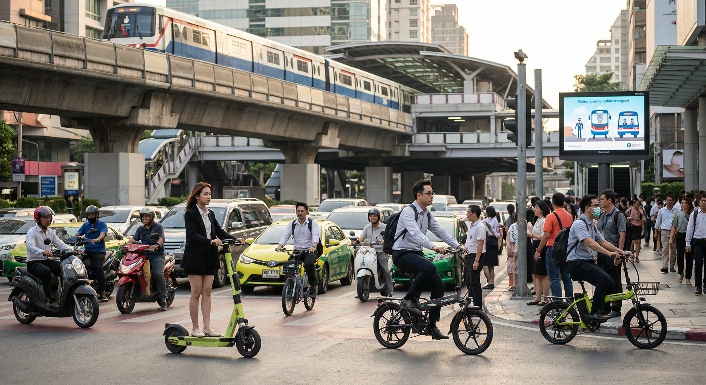 จับตาเทรนด์ Micro-Mobility คนเมืองแห่ใช้ e-Bike หนีรถติด