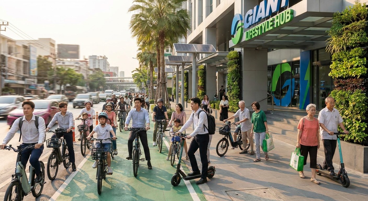 ส่องเทรนด์ Micro-Mobility ไทย 2027 คนเมืองหันใช้ e-Bike พุ่ง