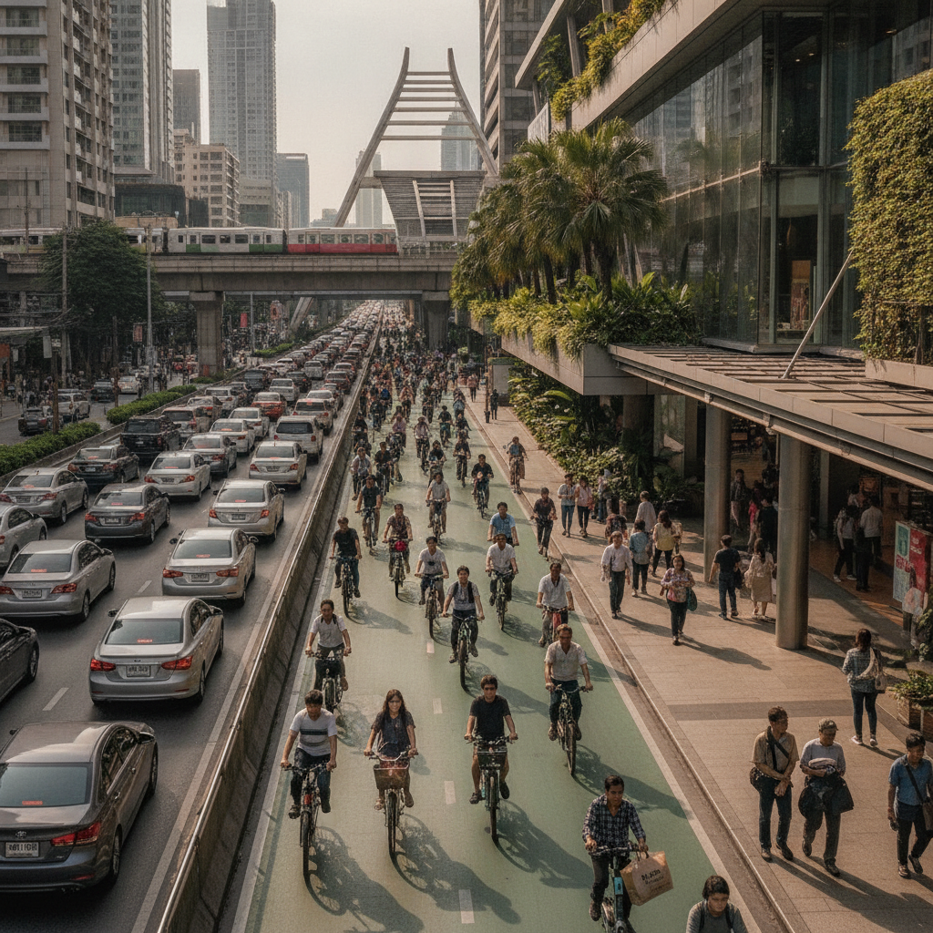 ส่องเทรนด์ Micro-Mobility ไทย 2027 คนเมืองหันใช้ e-Bike พุ่ง - micro-mobility-ebike-trend-thailand