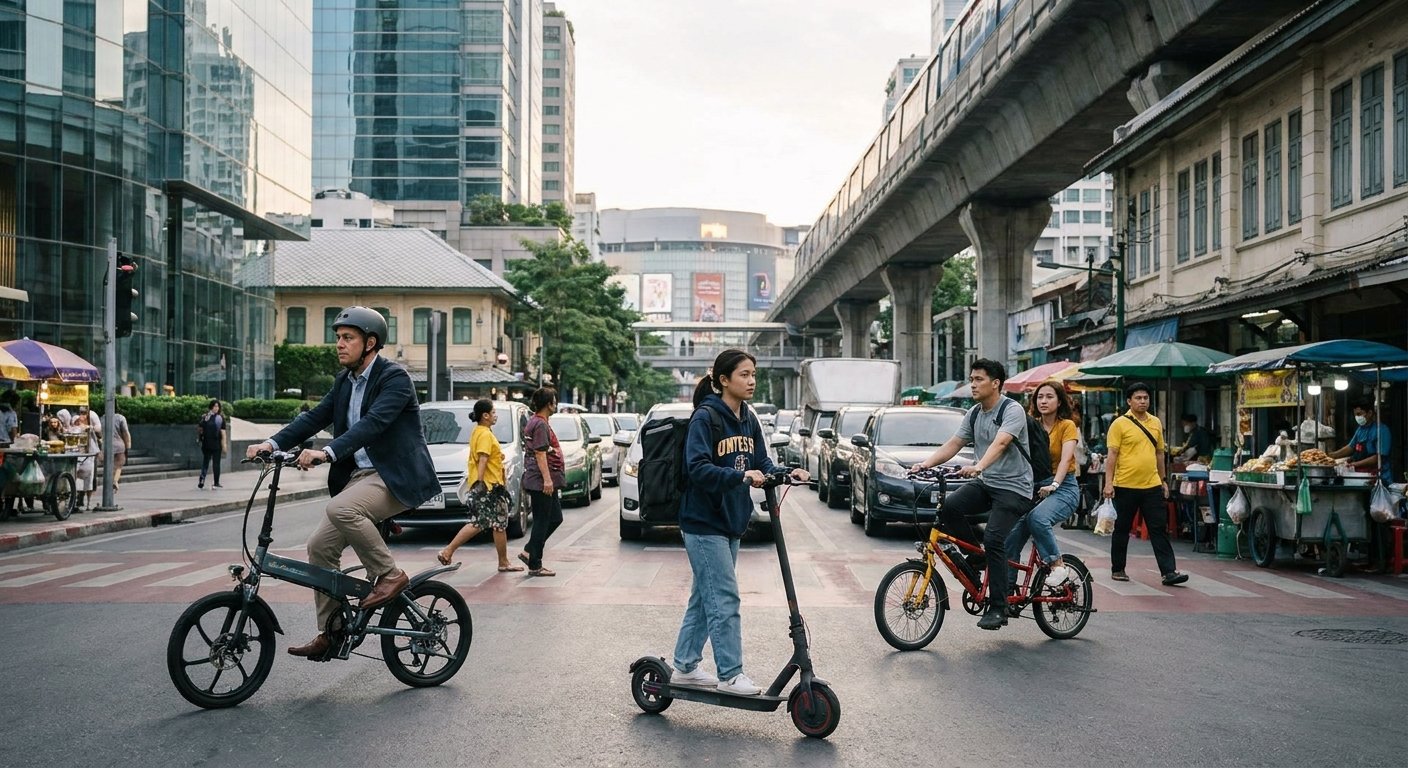 ส่องเทรนด์ Micro-Mobility 2027 จักรยานไฟฟ้าครองใจวัยทำงาน