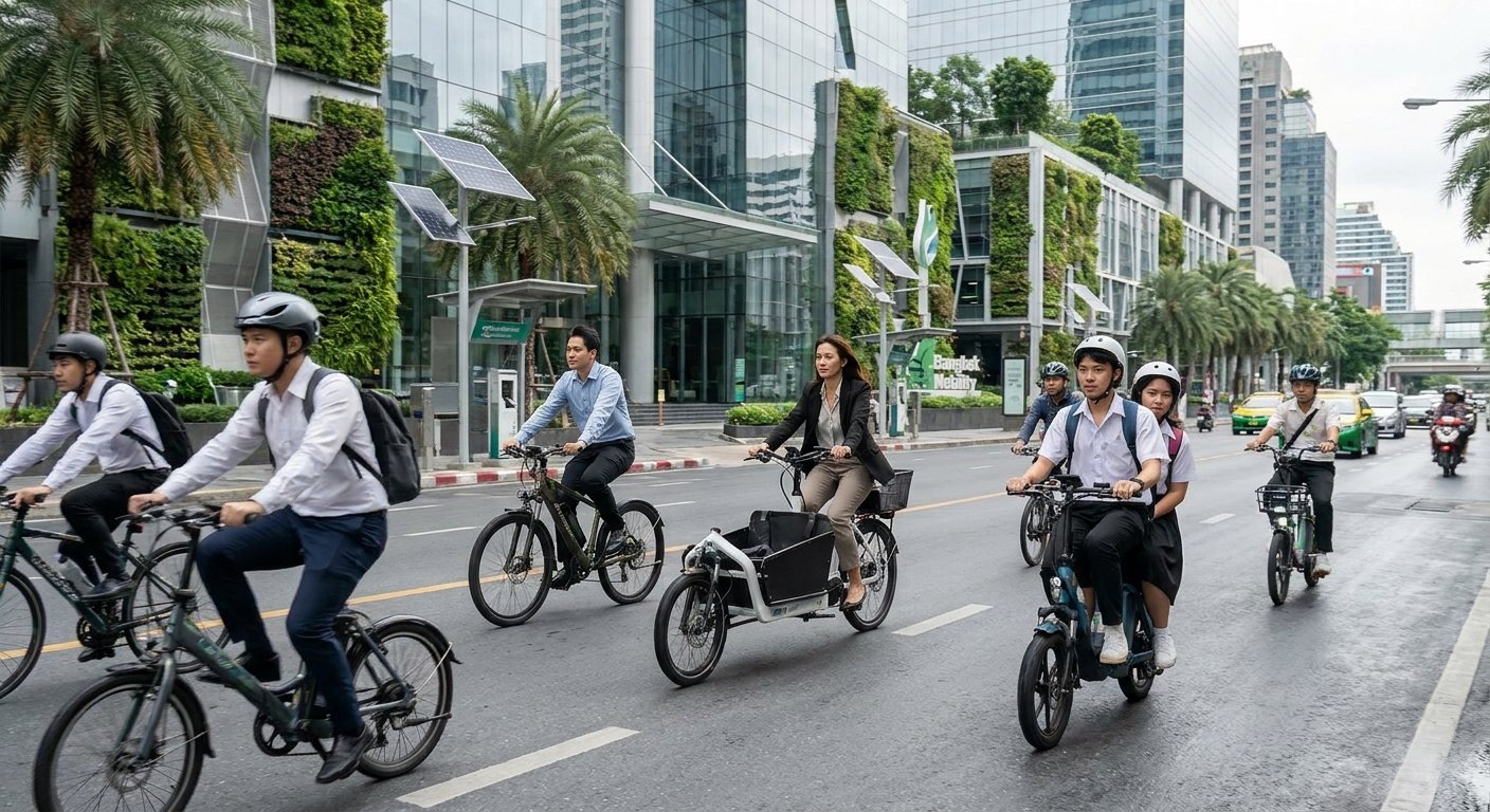 เทรนด์ Micro-Mobility ไทย 2027 e-Bike โตรับยุคน้ำมันแพง