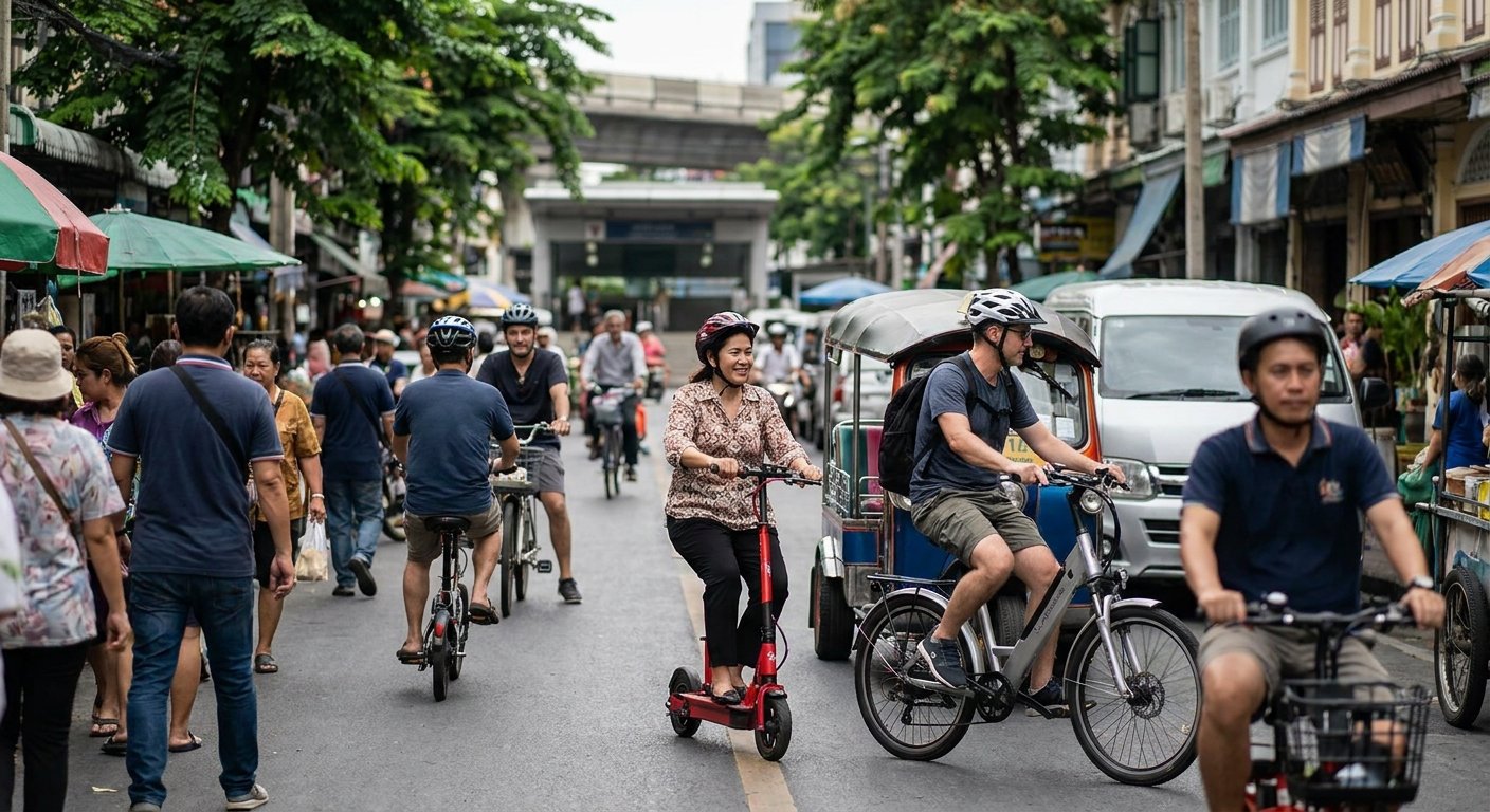 ส่องเทรนด์ Micro-Mobility ยานยนต์ไฟฟ้าขนาดเล็กมาแรงในไทย