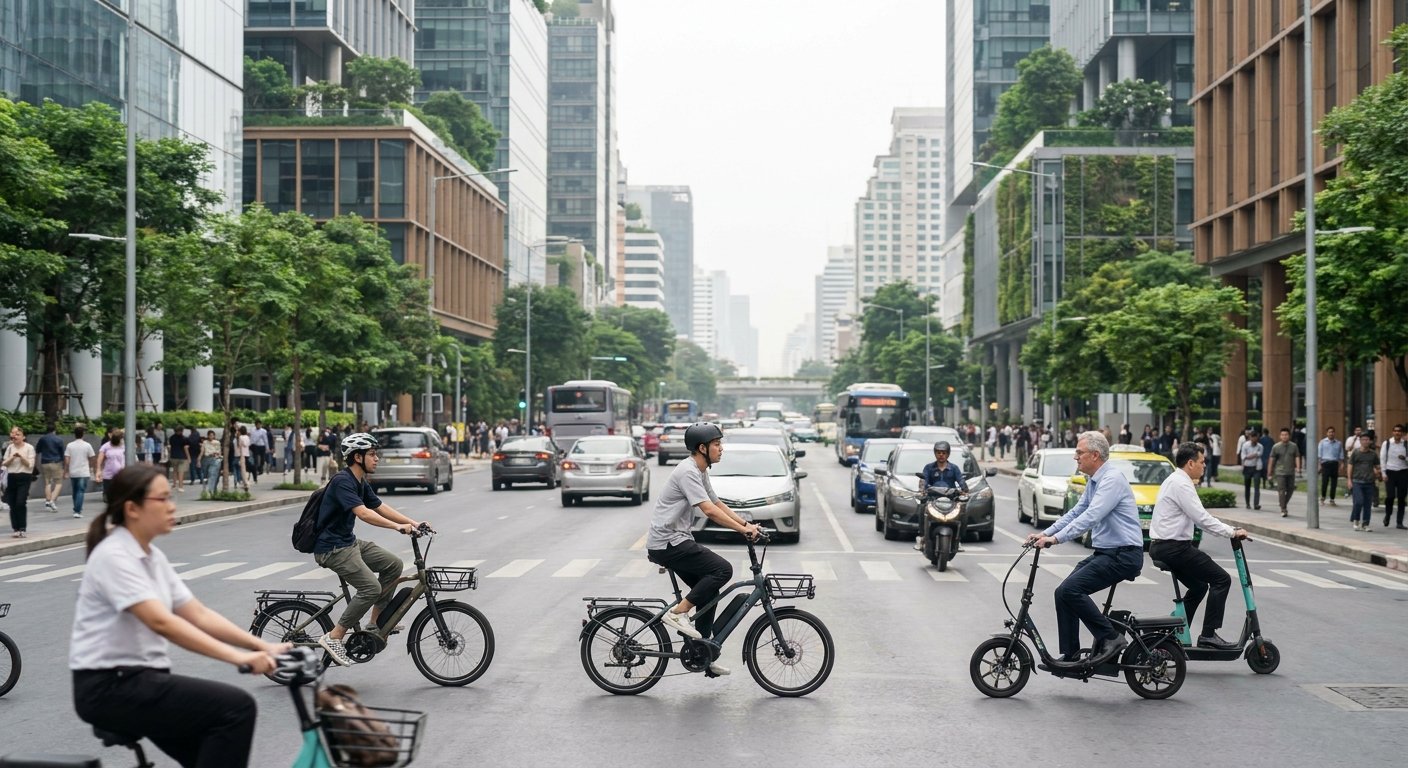 ส่องเทรนด์ Micro-Mobility ไทยปี 2027 ทางเลือกลดค่าน้ำมัน