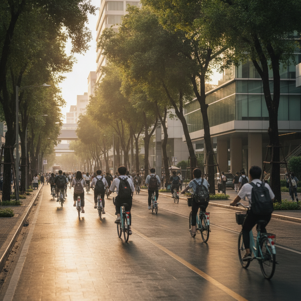 เทรนด์ไมโครโมบิลิตี้ e-Bike ทางเลือกใหม่ของนักศึกษาไทย - micro-mobility-trends-ebike-campus