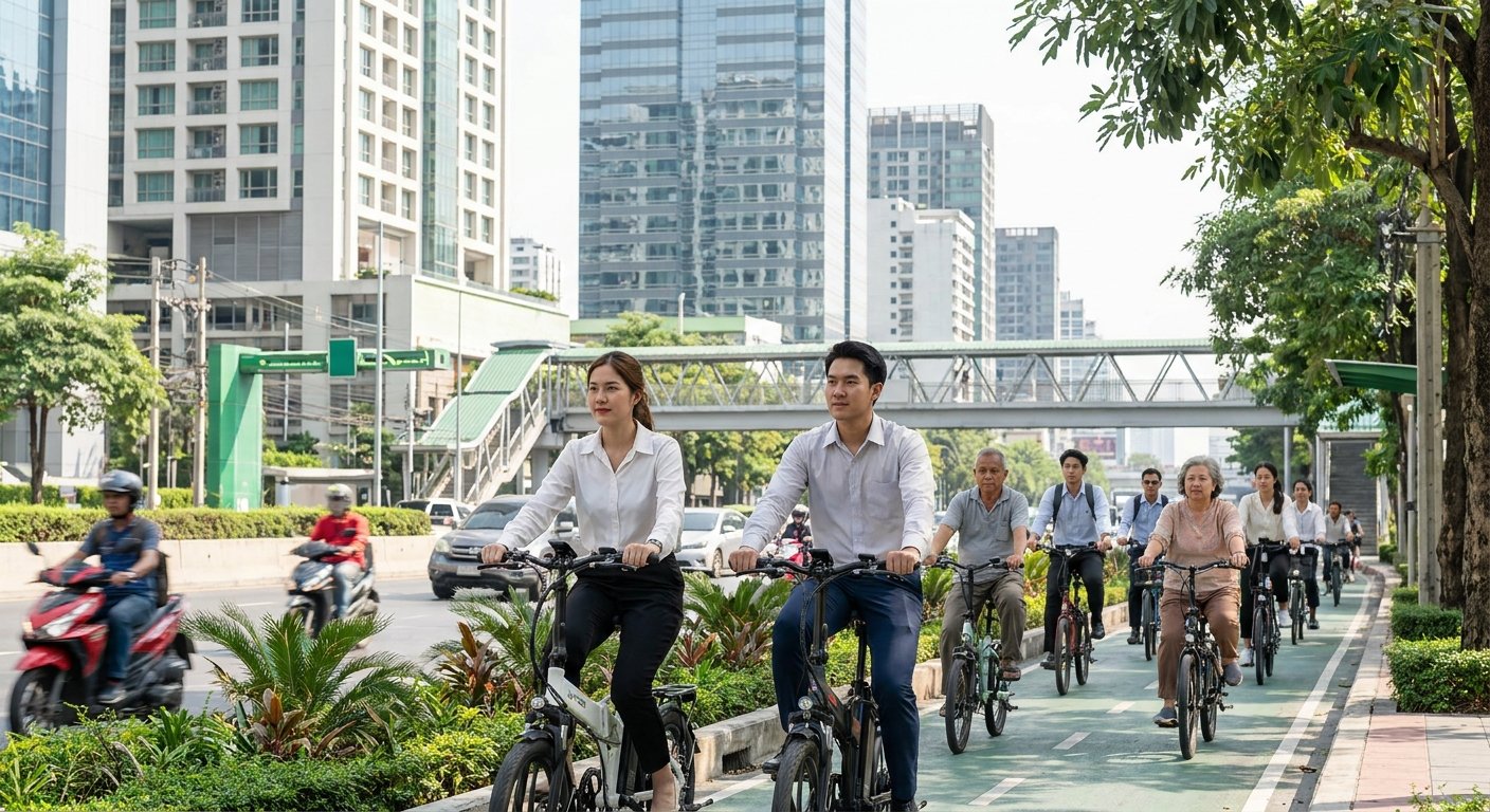 เจาะเทรนด์ Micro-Mobility ทำไมคนไทยหันมาใช้ E-Bike