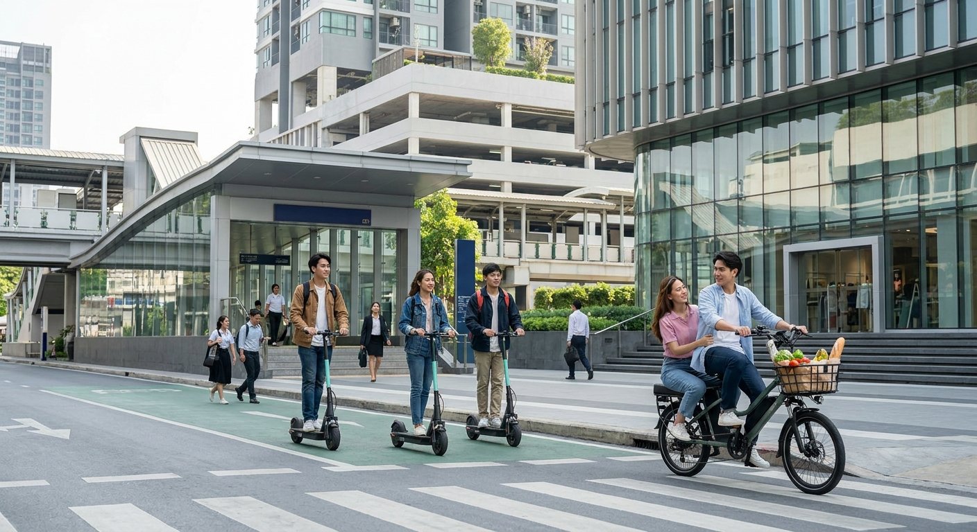 อนาคต Micro-Mobility ไทย สกู๊ตเตอร์ไฟฟ้าตอบโจทย์คนรุ่นใหม่