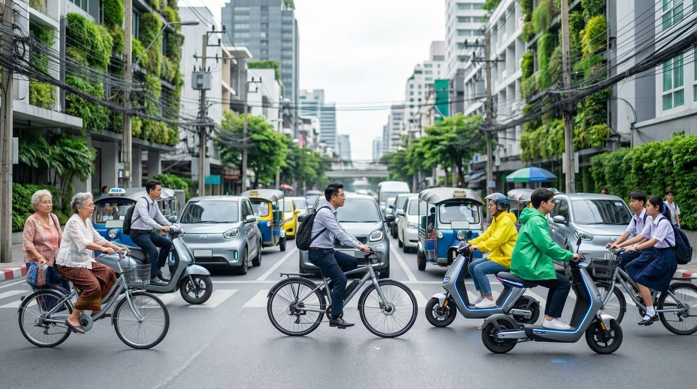 ส่องเทรนด์ Micro-Mobility ปี 2027 ทางเลือกเดินทางยุคใหม่