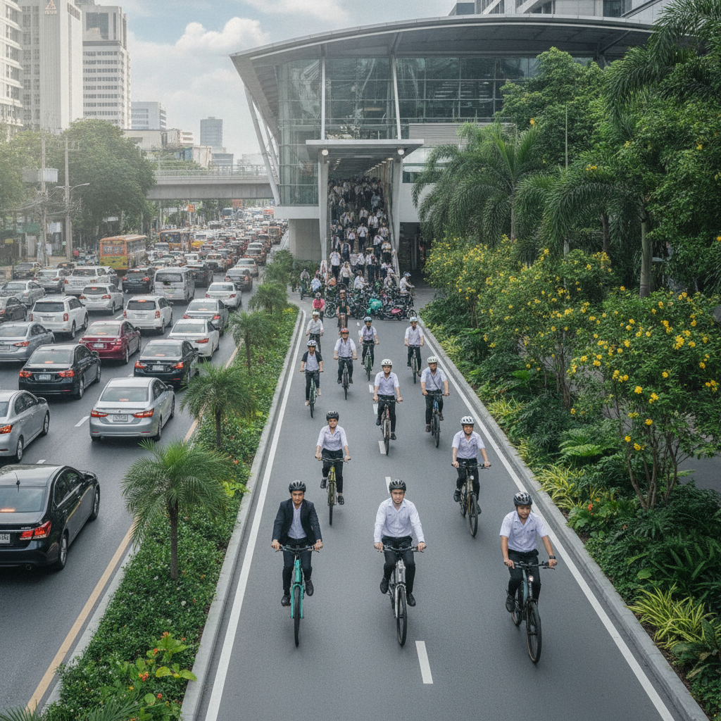 ส่องเทรนด์ Micro-Mobility 2027 ทางรอดค่าเดินทางคนเมือง - micro-mobility-trends-urban-ebike