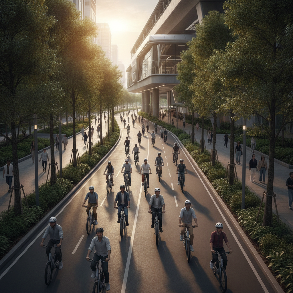 เจาะเทรนด์เลนจักรยานไฟฟ้า นโยบายเมืองยุคใหม่ลดมลพิษ - micro-mobility-urban-transit-trend