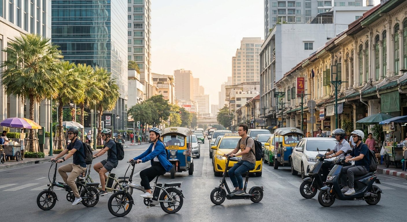 เทรนด์ไมโครโมบิลิตี้มาแรง! ดัน e-bike ทางเลือกลดฝุ่น PM2.5
