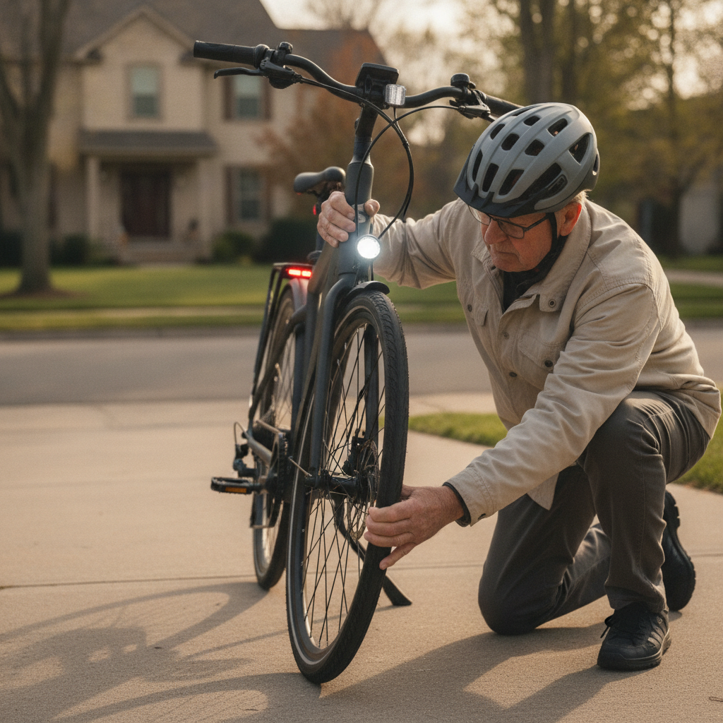 เช็กลิสต์ 3 จุดสำคัญก่อนขี่ e-Bike ออกจากบ้าน ปลอดภัยทุกทริป - pre-ride-safety-inspection-ebike