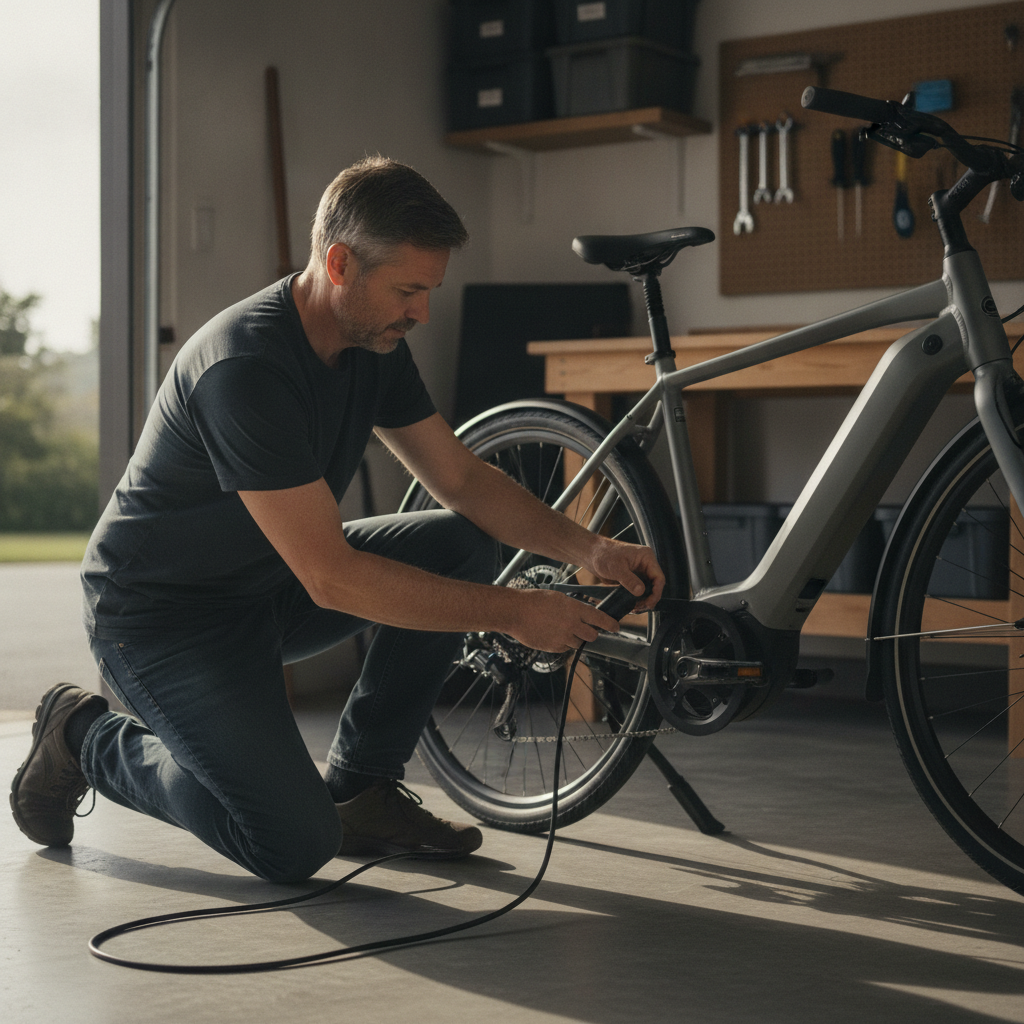 วิธีชาร์จแบตเตอรี่จักรยานไฟฟ้าให้ถูกวิธี ยืดอายุได้ 3 ปี - proper-ebike-battery-charging-guide