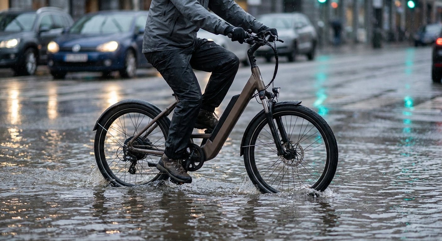 วิธีดูแล e-Bike ช่วงหน้าฝน ลุยน้ำขังอย่างไรไม่ให้พัง