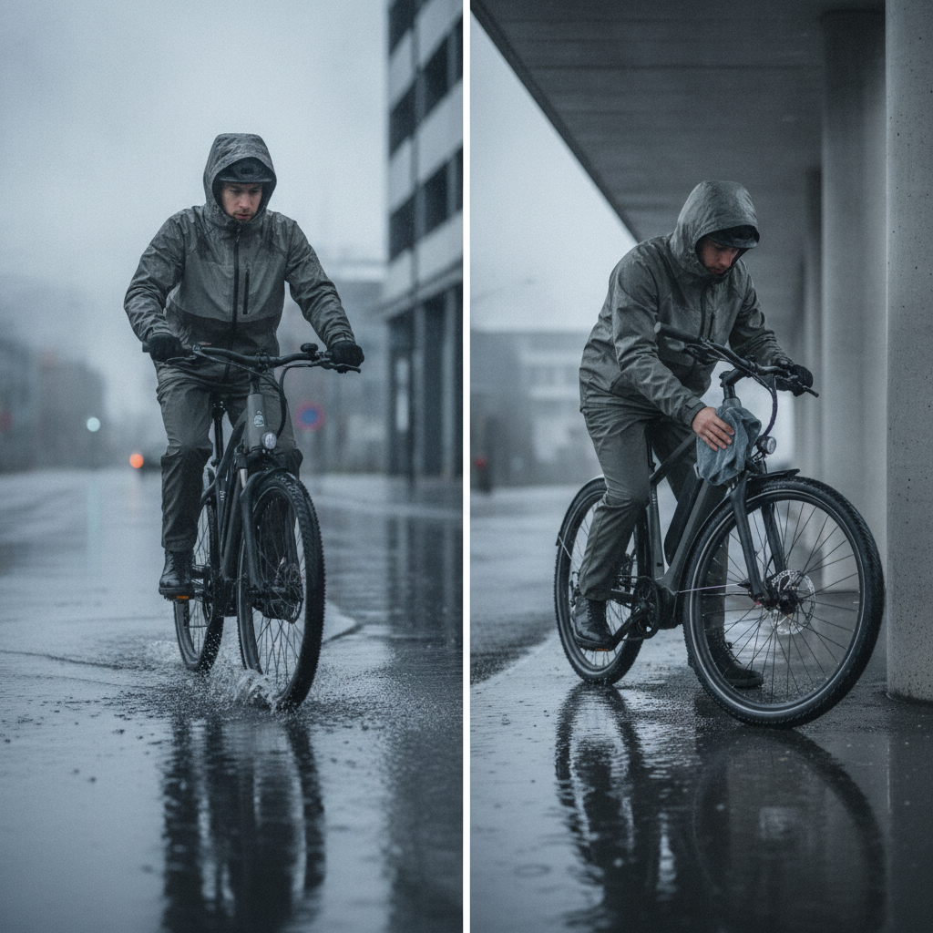 วิธีดูแล e-Bike ช่วงหน้าฝน ลุยน้ำขังอย่างไรไม่ให้พัง - rainy-season-ebike-maintenance-guide