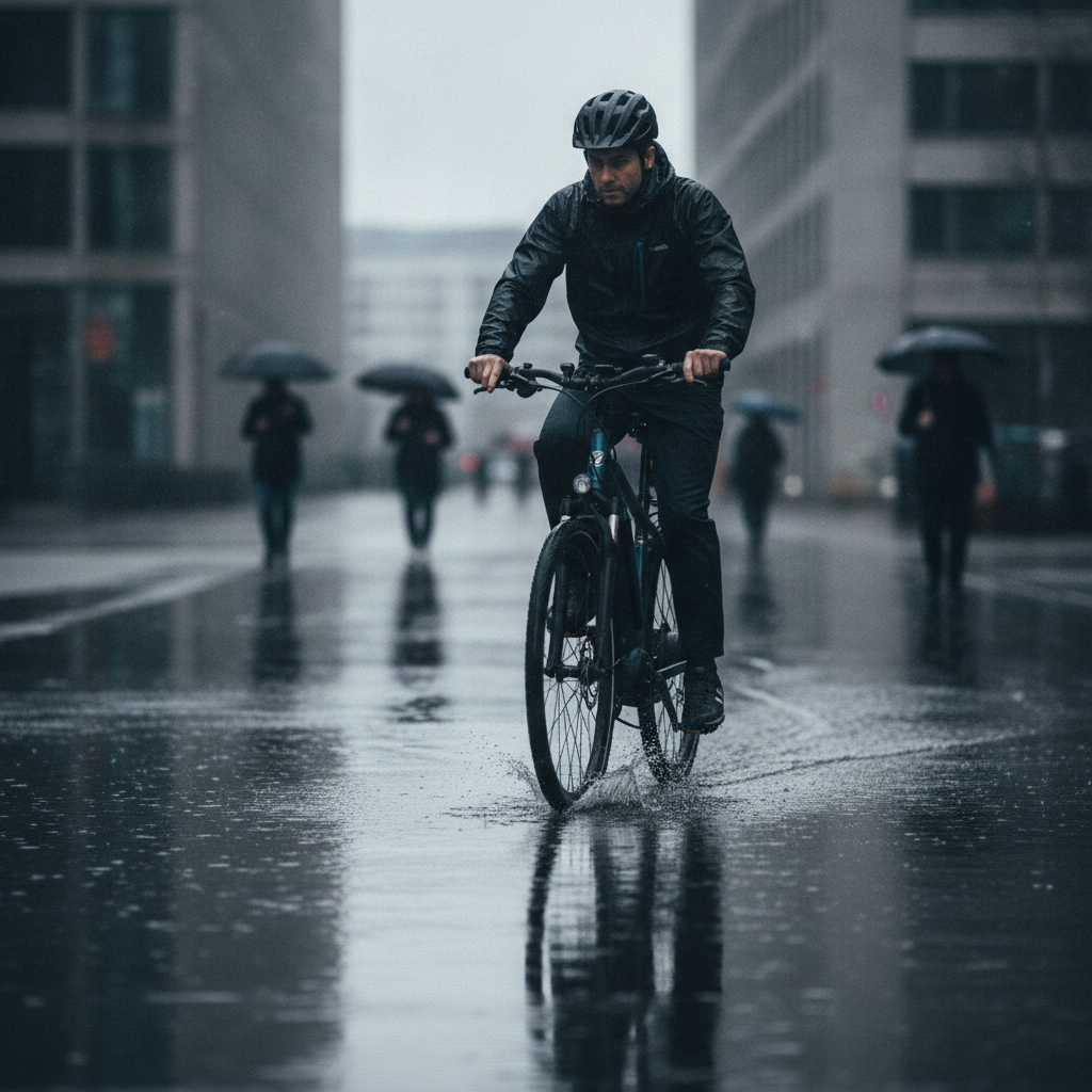 หน้าฝนขี่ e-Bike อย่างไร? เทคนิคลุยน้ำขัง มอเตอร์ไม่พัง - rainy-season-ebike-riding-tips