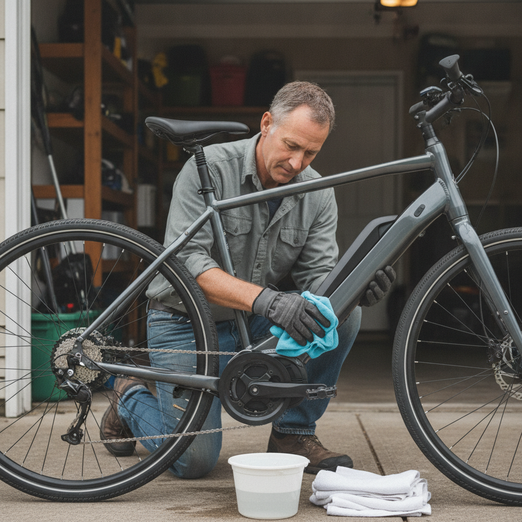 วิธีล้าง e-Bike ให้เงาวับ ปลอดภัย ไม่เสี่ยงมอเตอร์ช็อต - safe-cleaning-guide-for-ebike