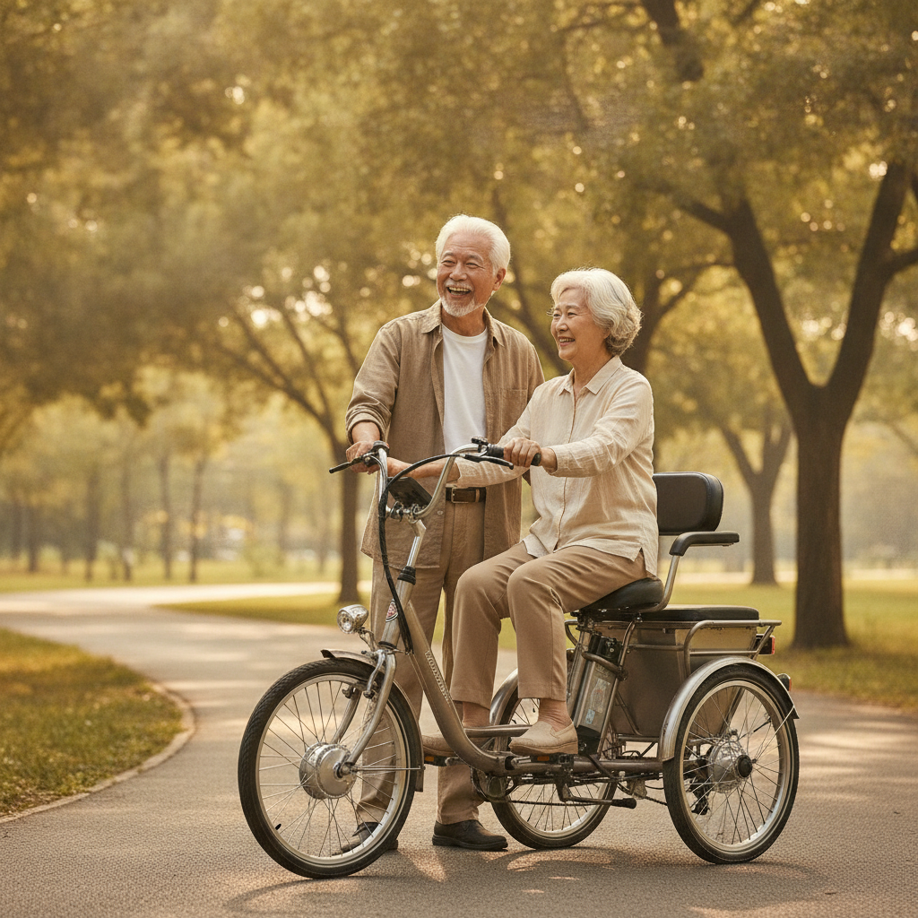 วิธีเลือกจักรยานไฟฟ้าสำหรับผู้สูงอายุ ปลอดภัย ใช้ง่าย - safe-ebike-guide-for-seniors