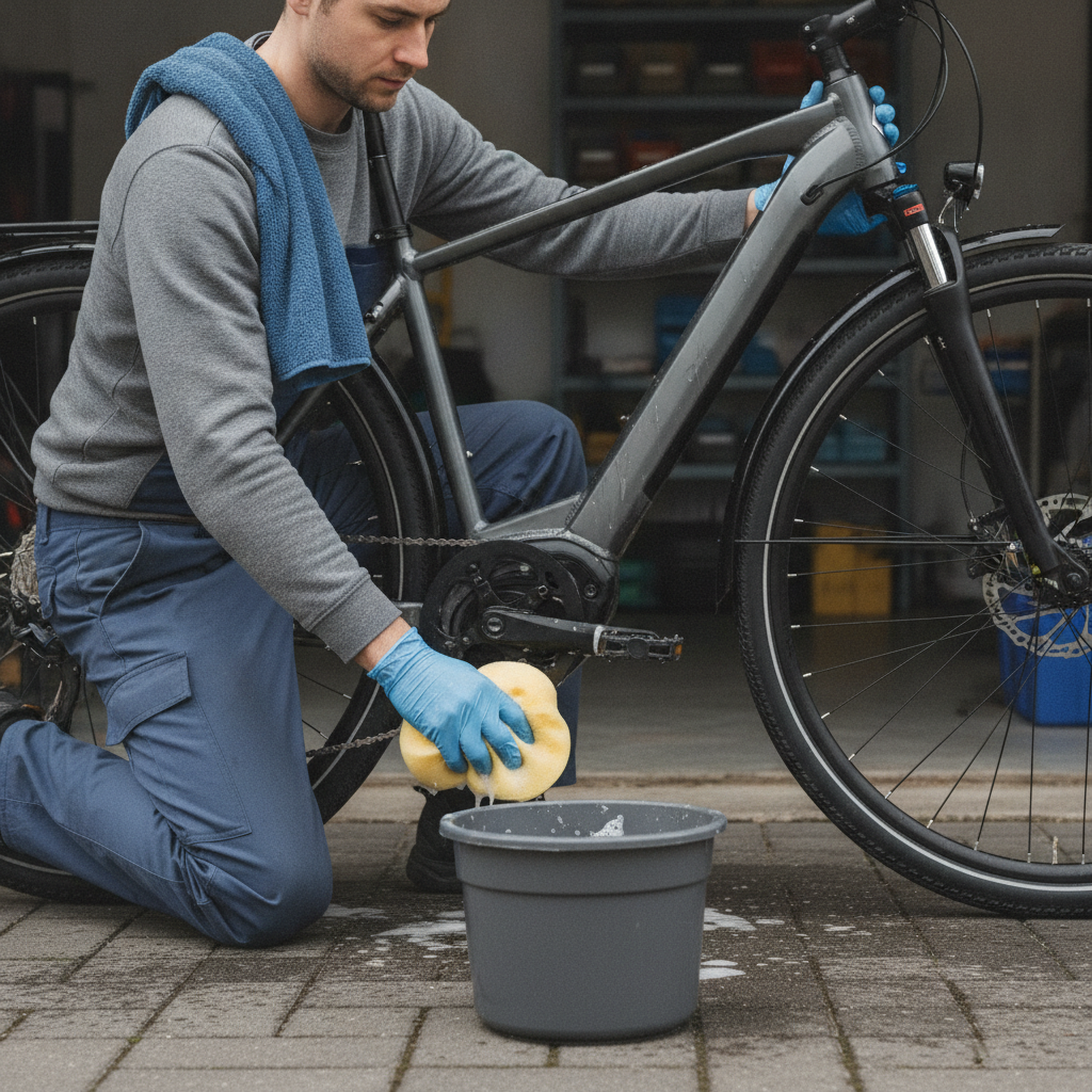 วิธีล้างจักรยานไฟฟ้าอย่างปลอดภัย ไม่ให้น้ำเข้ามอเตอร์ - safe-washing-tips-ebike-motor