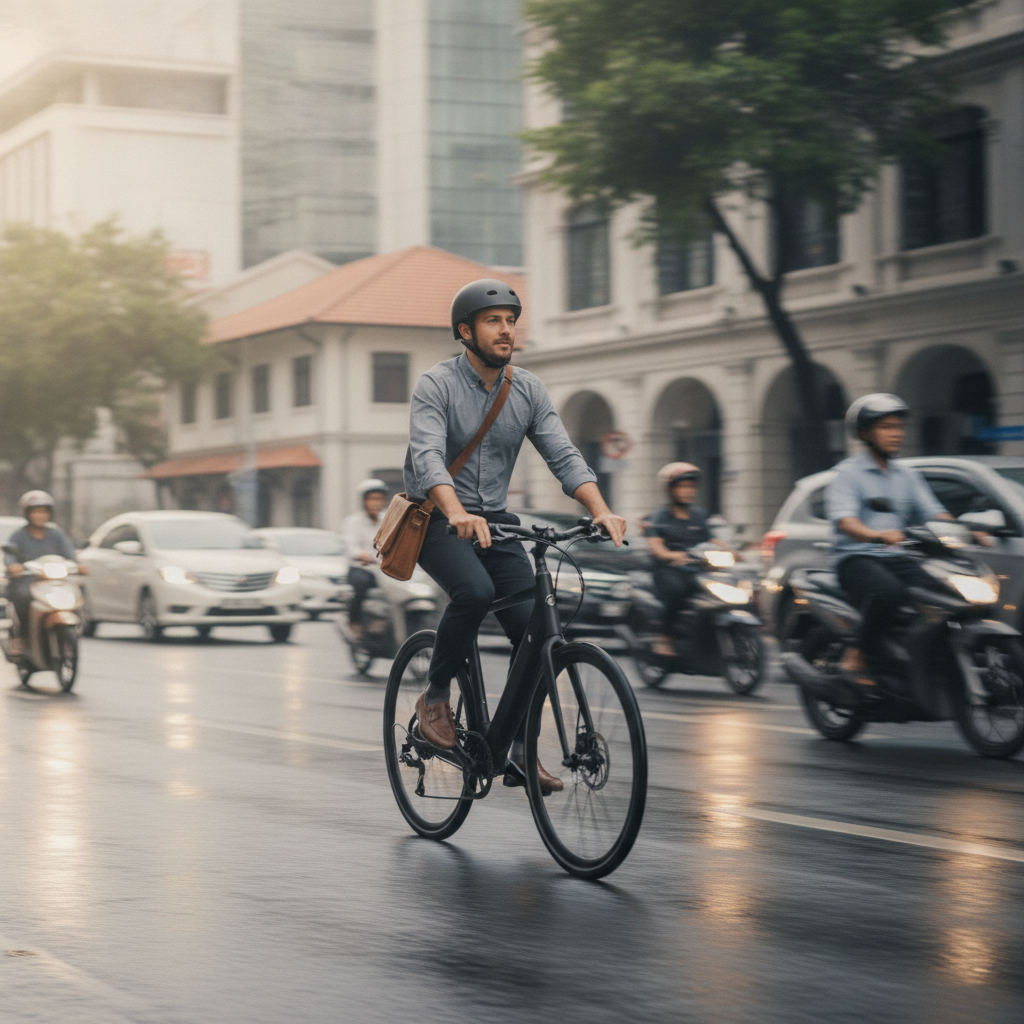 ขี่จักรยานไฟฟ้าไปทำงาน ประหยัดค่าน้ำมันปีละกี่บาท? - save-fuel-costs-riding-ebike