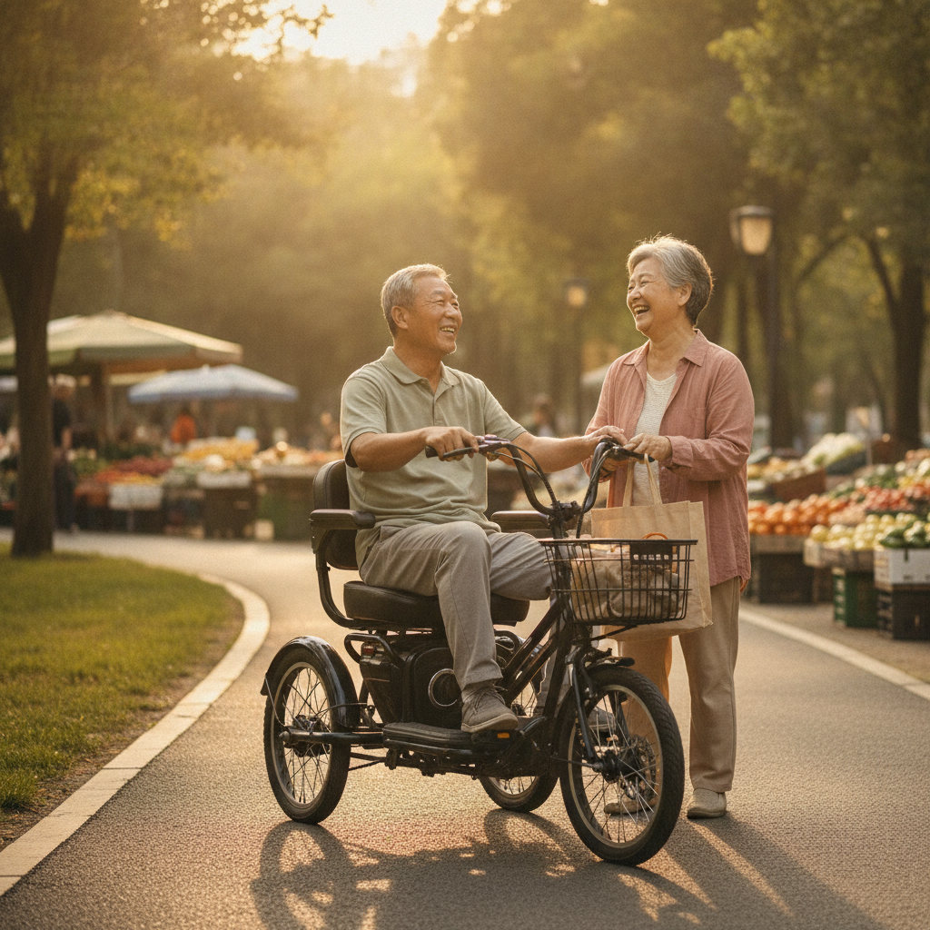 วิธีเลือก e-Bike ให้ผู้สูงอายุ ขี่ง่าย ปลอดภัย ไม่ล้ม - senior-ebike-buying-guide-safety